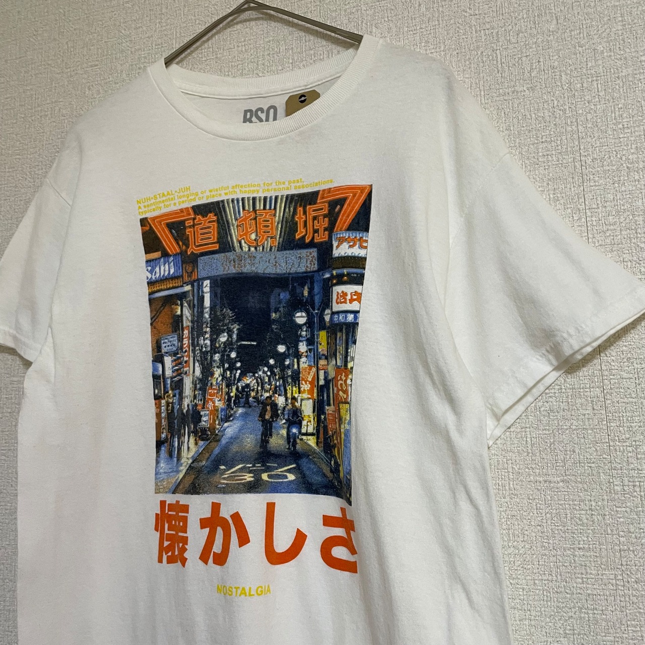 RSQ Collective　道頓堀　プリントtシャツ