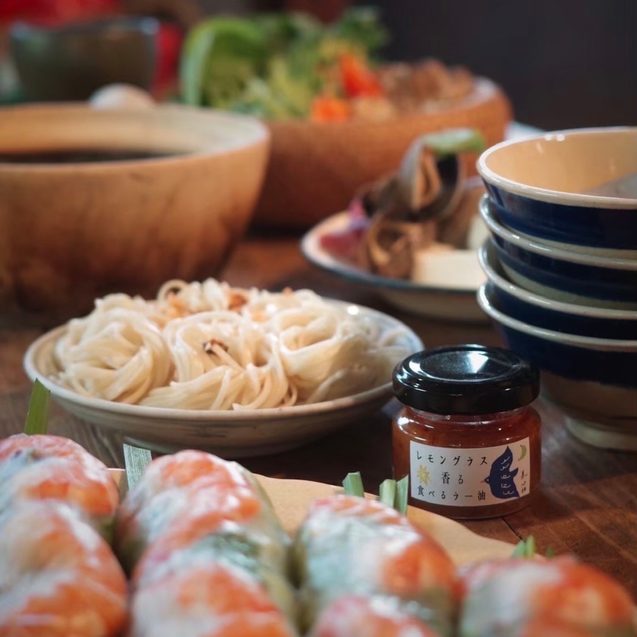 レモングラス香る食べるラー油 25g【巣箱加工部】