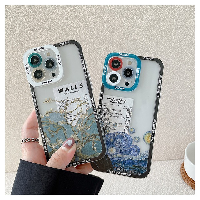 Ethereal Dream iPhoneカバー 13ProMax 12Pro 11 XSクリアカバー  