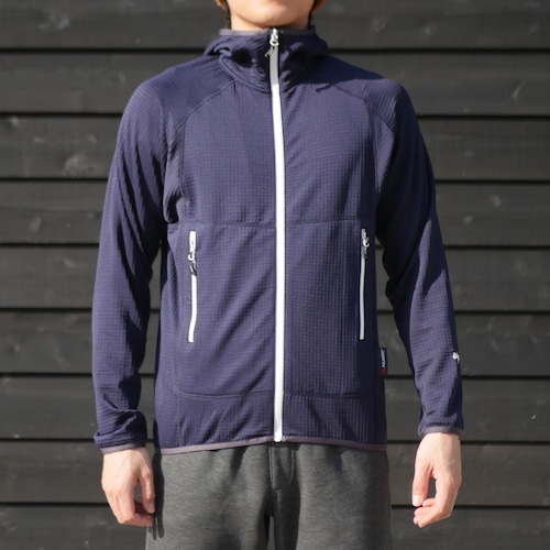 2023 UN2100 Light weight fleece hoody / navy