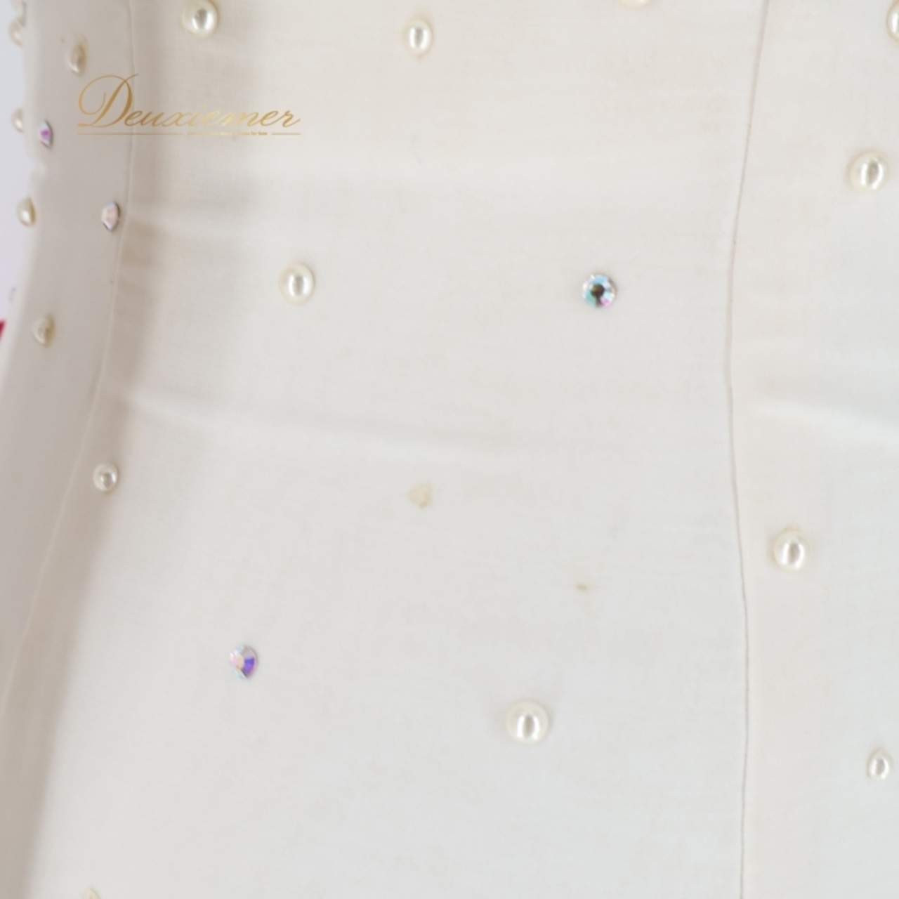 社交ダンス 衣装 スタンダードドレス ワンピース ドレス ホワイト 白 フリル フロート レース 花 ピンク デモ 競技 ダンス パーティ 発表会 パール ホワイト系 おしゃれ デザイン 女性用 競技衣装 上品 パーティー用 ドレスアップ