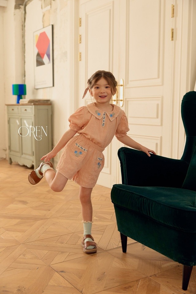 〚予約〛Florin Embroidered Set <kids>