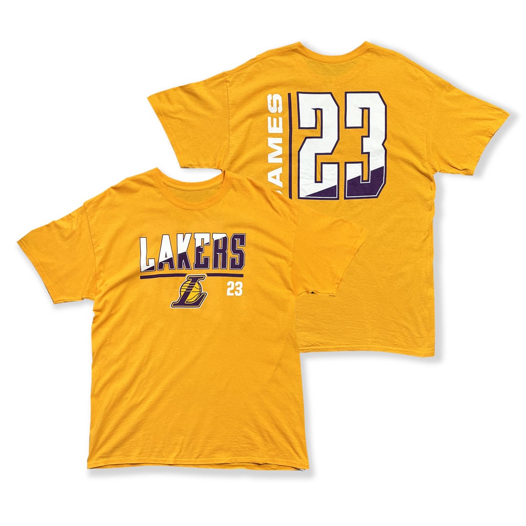 LeBron James 【Los Angeles Lakers】 Numbering T-shirt. NBA