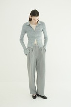 CLANE COMPACT RIB KNIT SHIRTS 3色展開