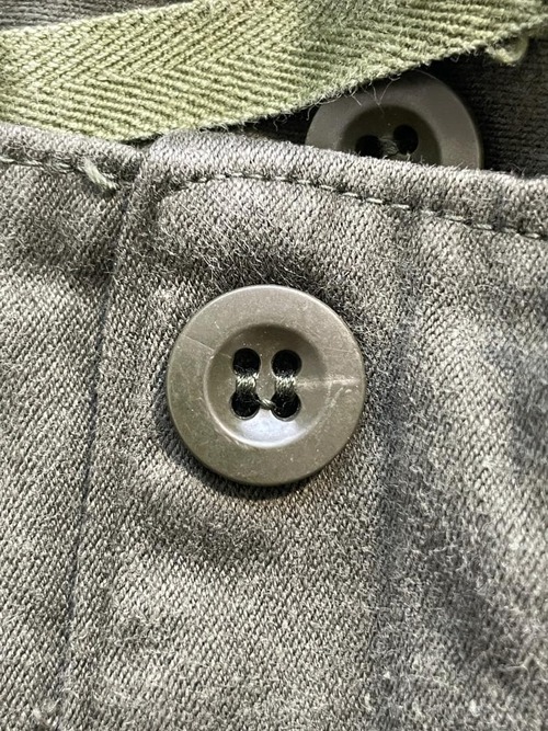 70s ベルギー軍 実物 ダブルフェイスパンツ 9D 詳細写真9