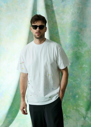 【予約販売1月下旬～2月中旬入荷】ヴィンテージ スプラッシュ Tシャツ
