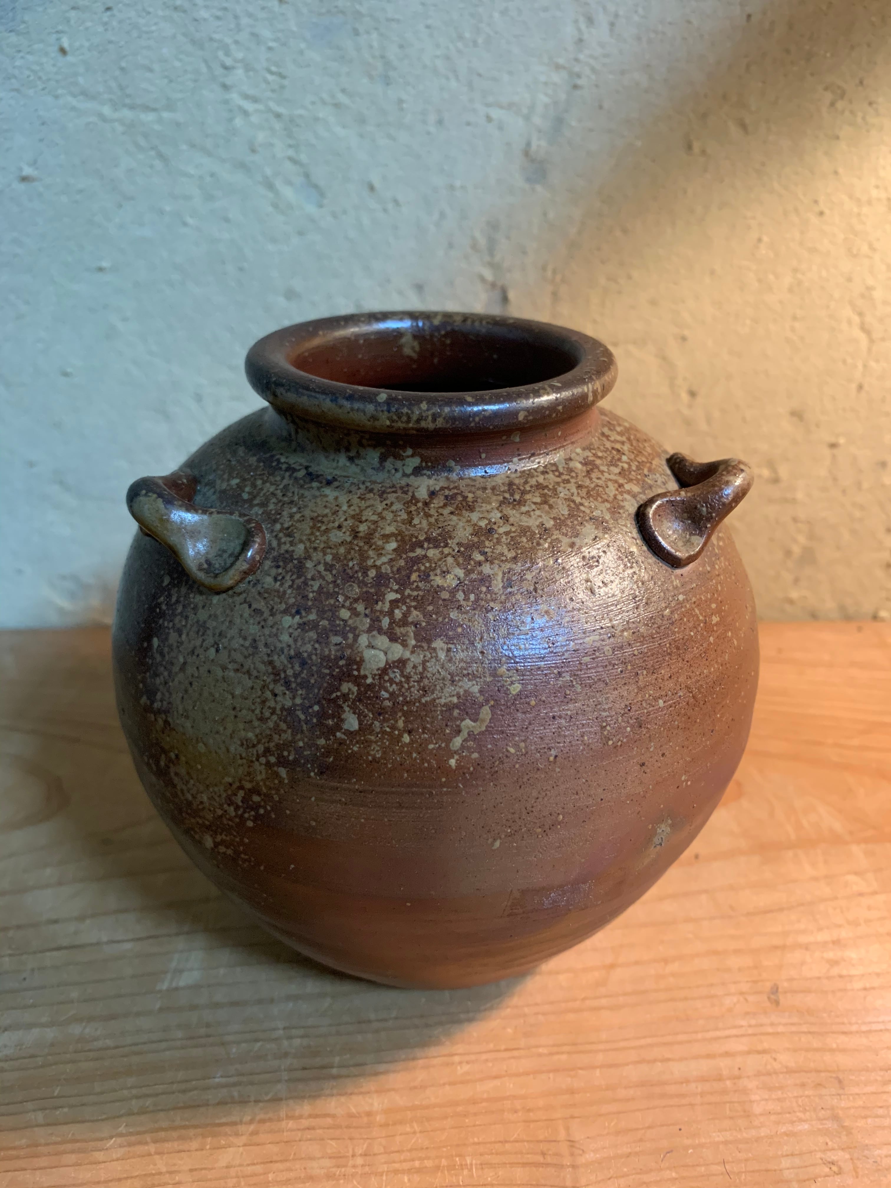 常滑燒備前焼三耳壺花瓶花器壺骨董 2025年最新】三耳壺