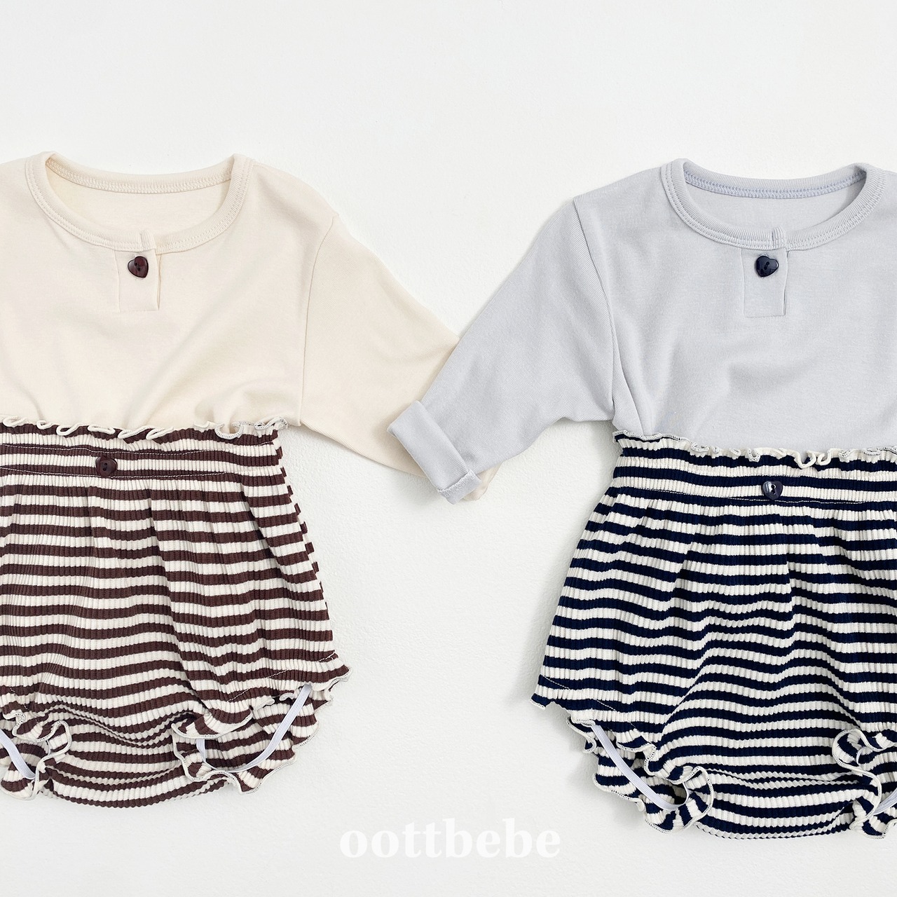 【oott bebe】パピヨンキャンディブルマ ブルー 70~80cm - 6