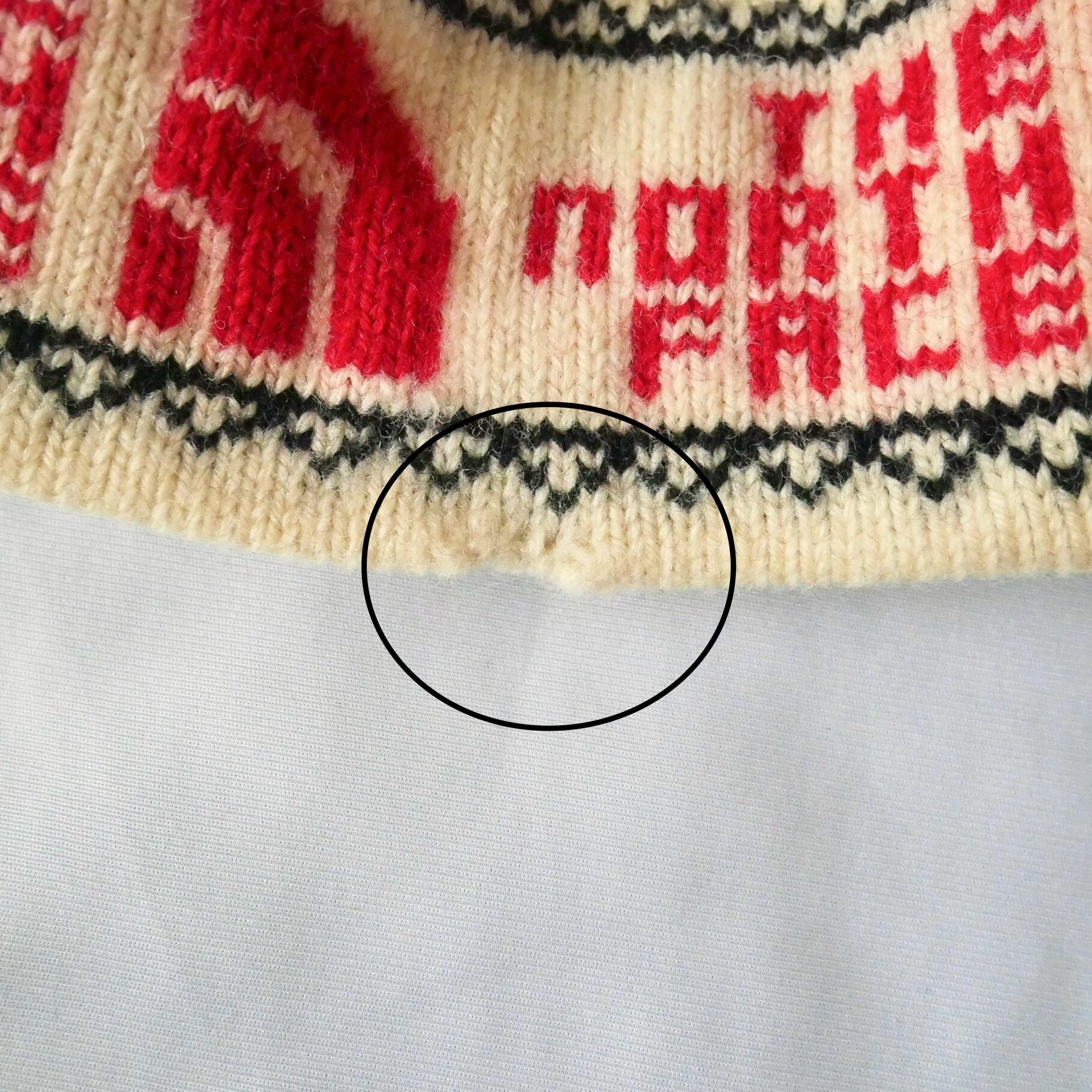 80s vintage madein USA THE NORTHFACE knit headband 80年代