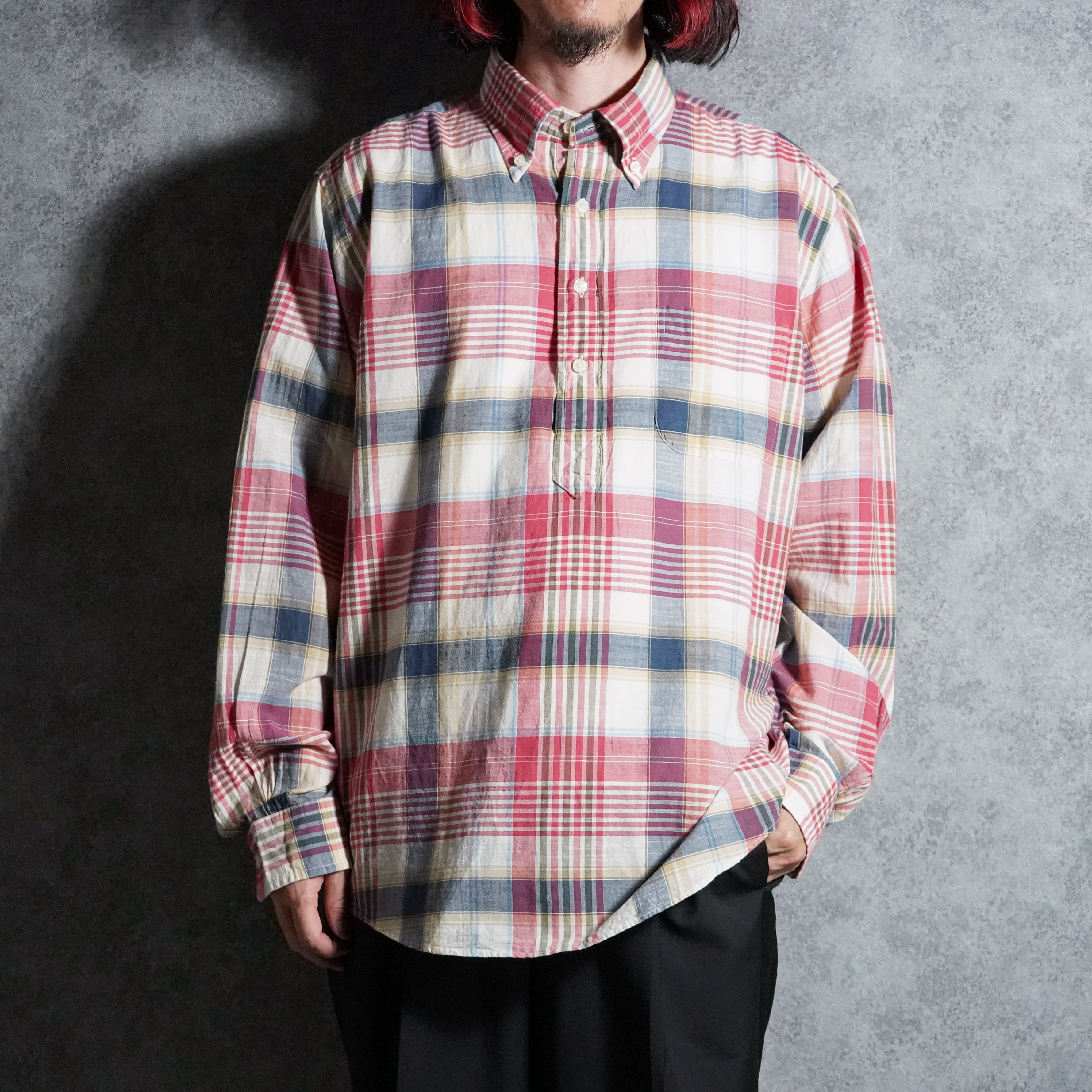 80's BROOKS BROTHERS 6ボタン ボタンダウンシャツ USA製 70-80s Brooks Brothers 6button OX B.D. Shirts ブルックスブラザーズ