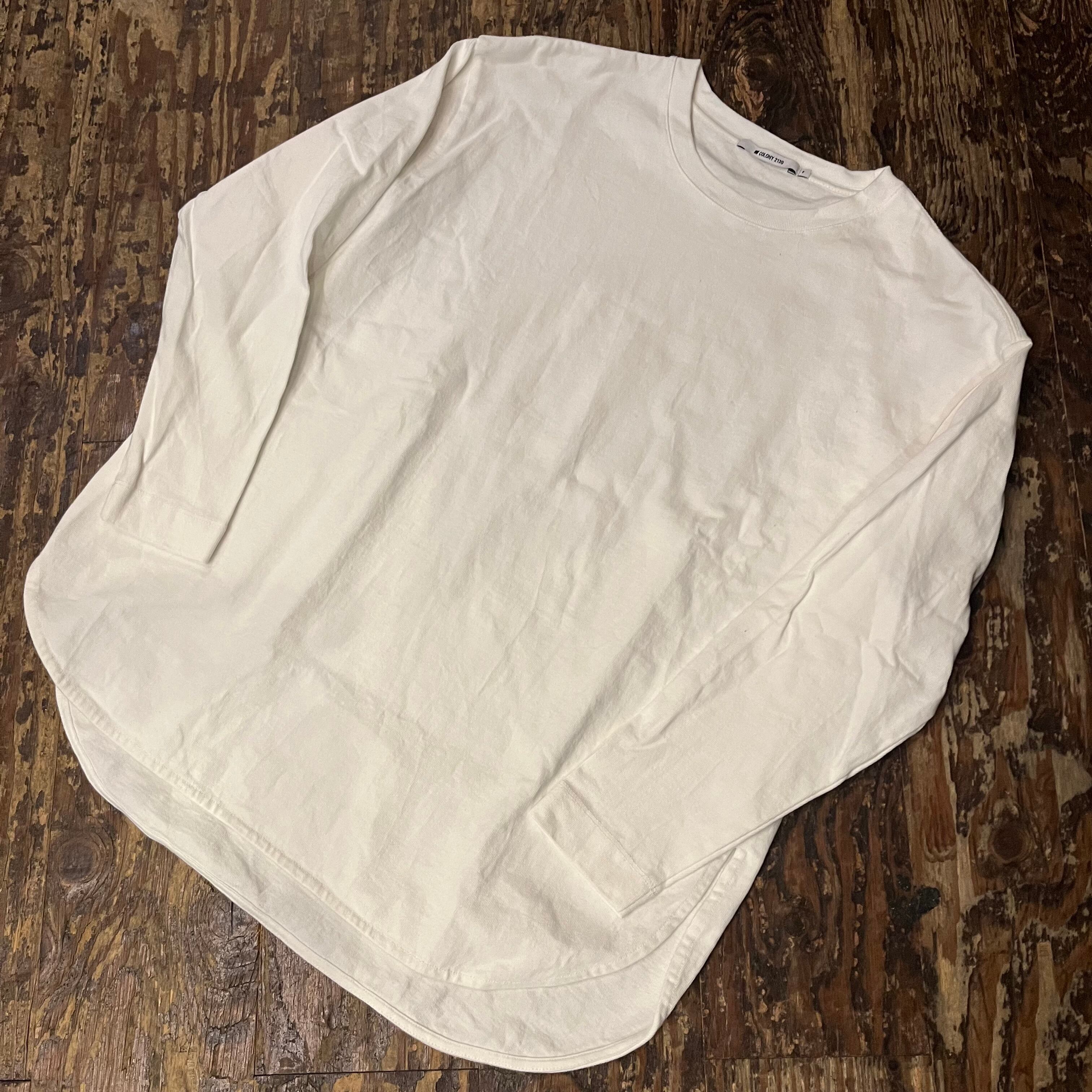 TOGA VIRILIS トーガビリリース ドッキングロングTシャツ 46 TOGA VIRILIS トーガビリリース 長袖 刺繍Tシャツ ロンT SIZE46