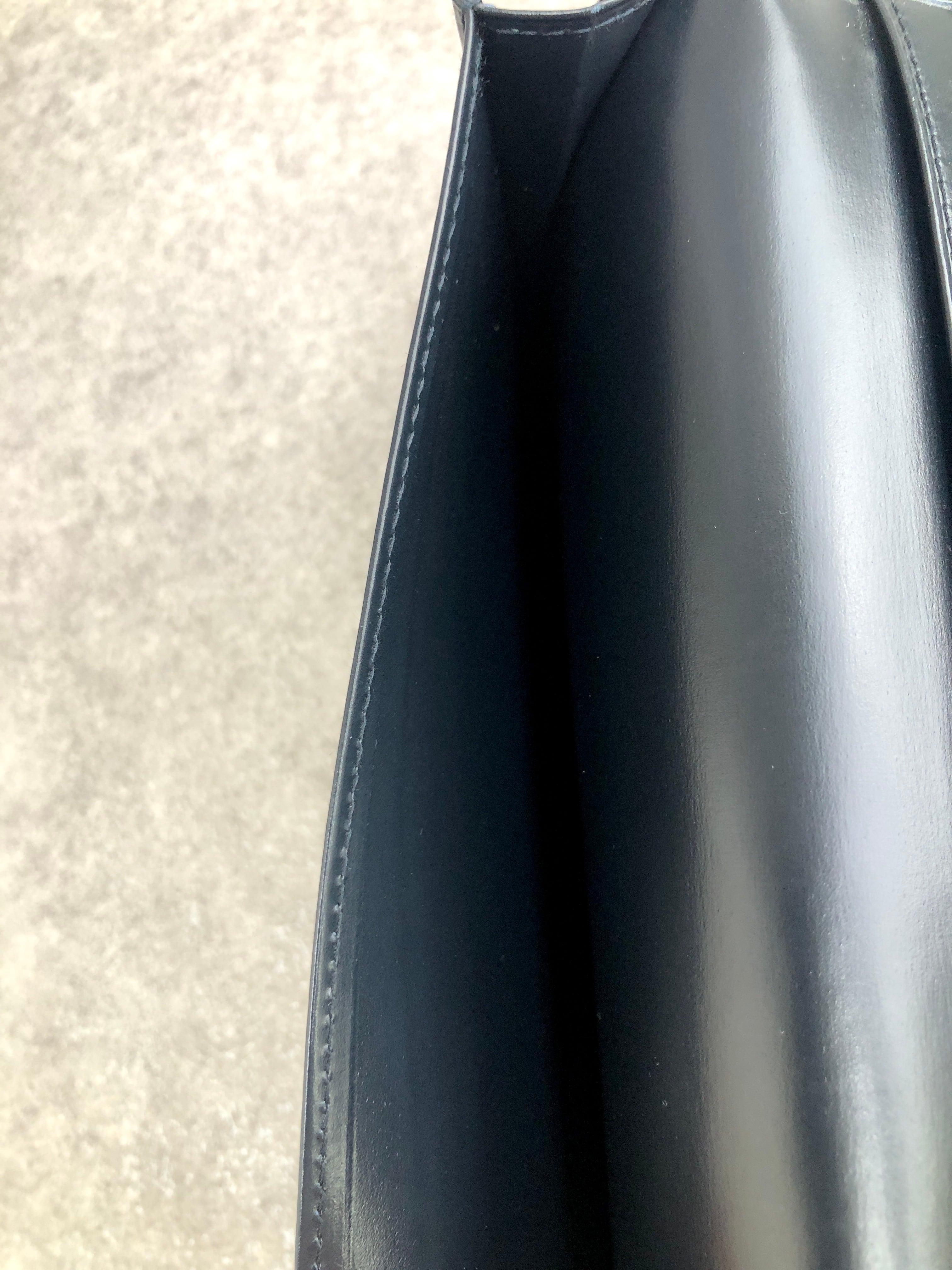 Cartier カルティエ 財布 ブラック レザー 長財布 vintage