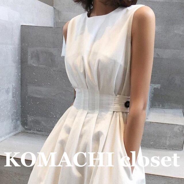 【送料無料】 ノースリーブAラインワンピース ワンピース ノースリーブ ラウンドネック ウエストマーク ミモレ丈 無地 ハイウエスト スリム 細身 韓国 レディース 可愛い 大人可愛い 大人女子 シンプル きれいめ カジュアル 大人 気品 上品 おしゃれ お洒落 こなれ感 抜け感 かっこいい きちんと 大人女子 シック クール モダン S M L XL ホワイト ブラック 夏 オルチャン 10代 20代 30代 デート 女子会 ショッピング 旅行 普段使い コーデ トレンド スタイル