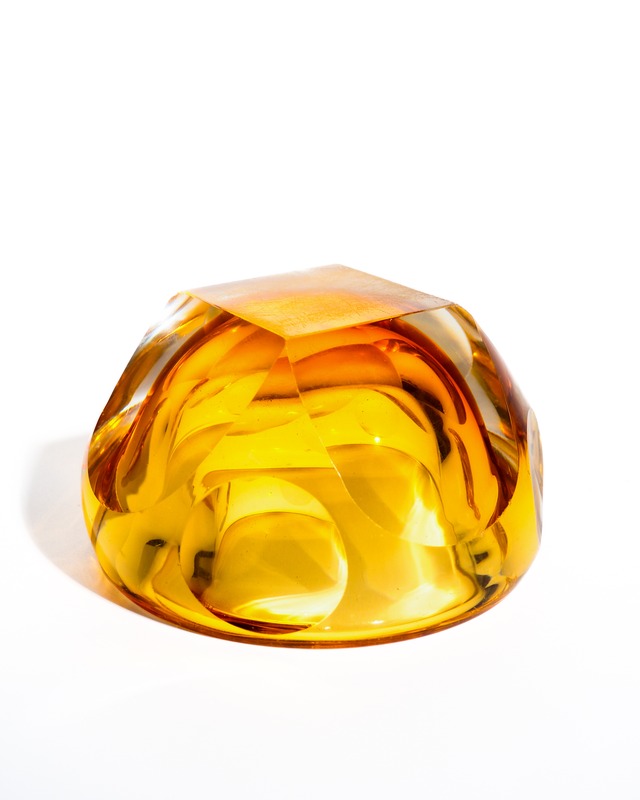 Irregularly shaped ashtray