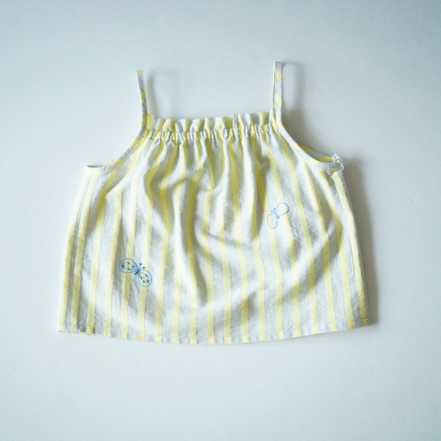 〈 mina perhonen 〉 / choucho / トップス / ABS1125P / yellow / 110?130cm