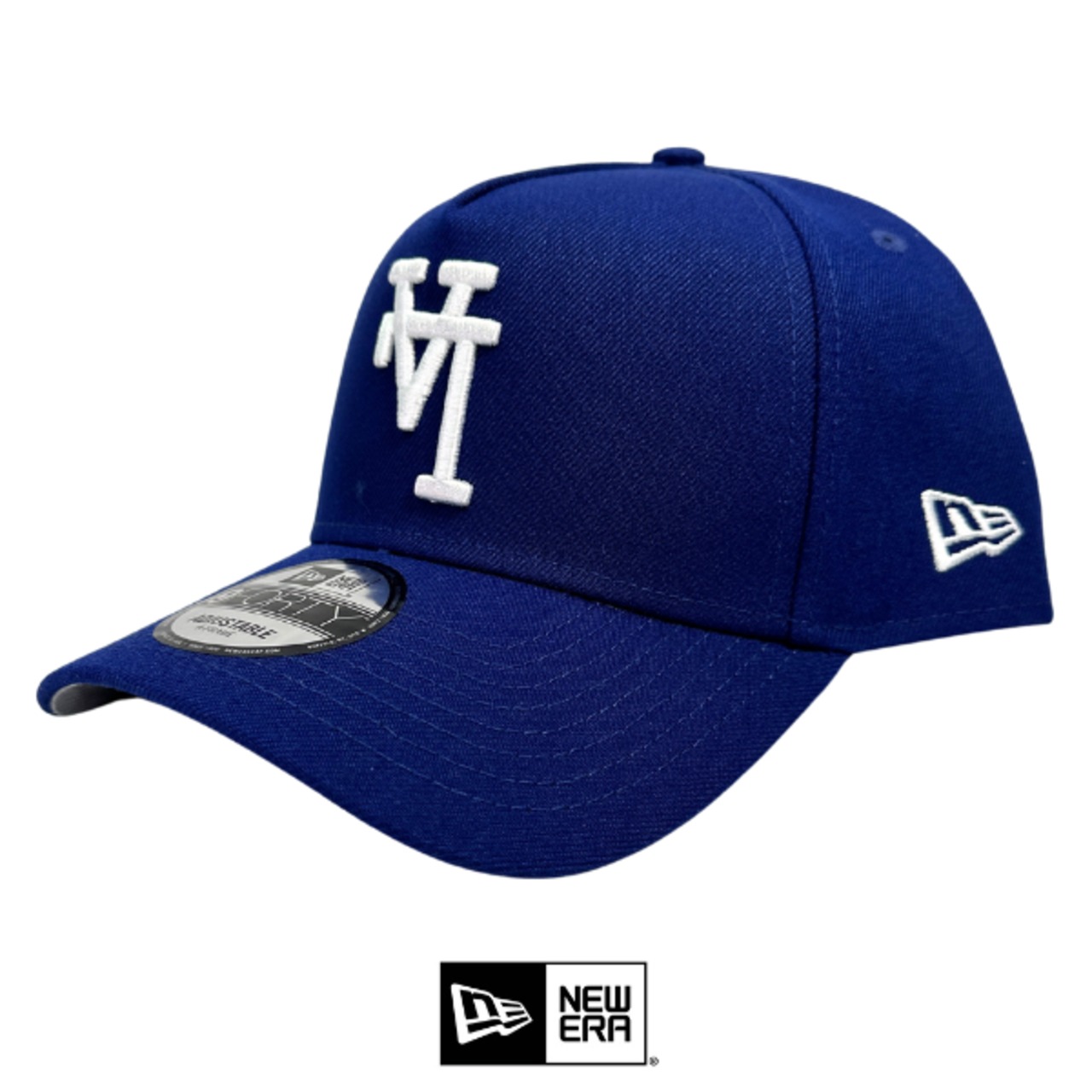 NEW ERA USA 「"LA" Up Side Down 5 Panel BB Cap Blue×White」 - 1