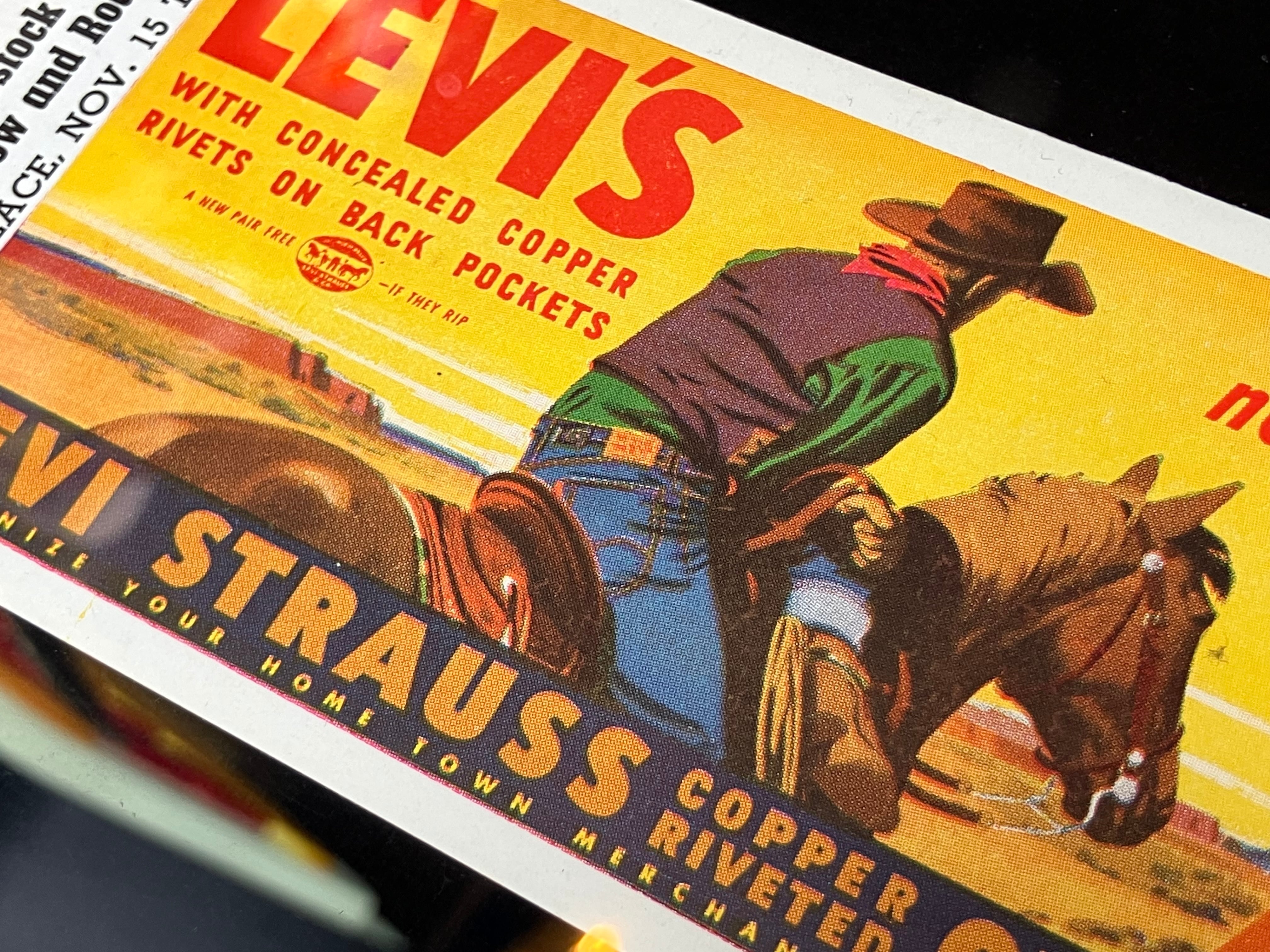 1941 LEVI'S INK BLOTTER | CEREAL（シリアル）