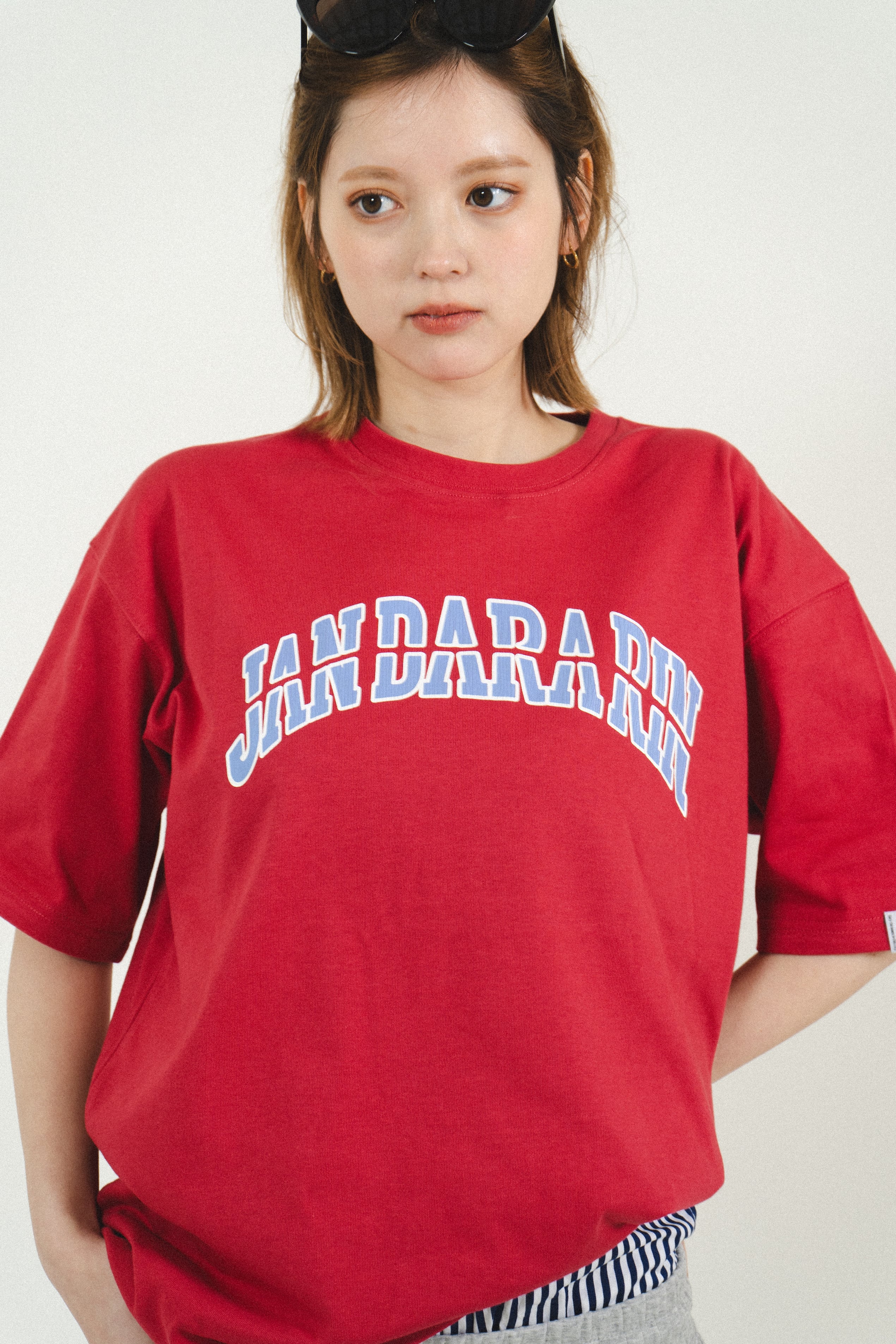 JDR.SP_LOGO T-shirt（RED） | JAN DARA RIN