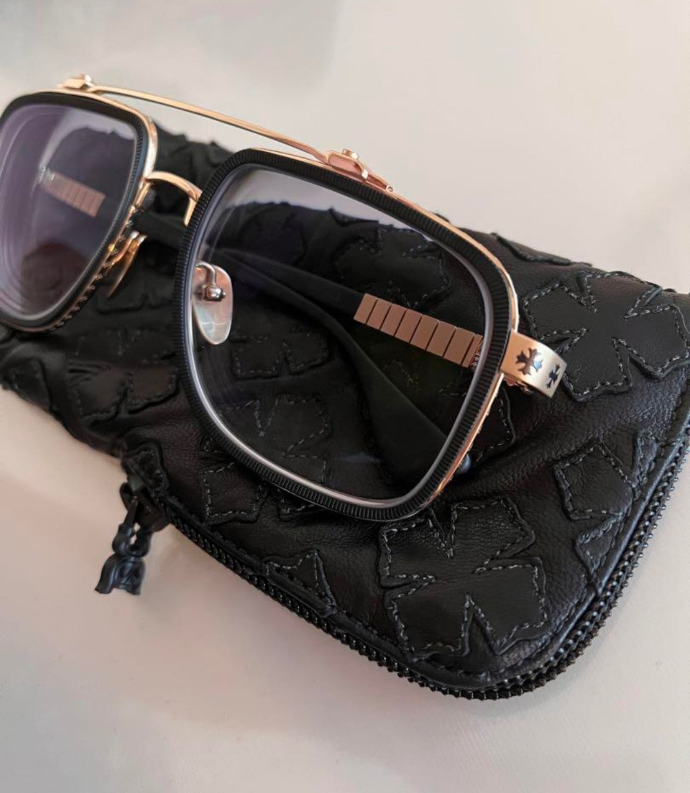 CHROME HEARTS クロムハーツ ダイヤ入り サングラス メガネ メガネ