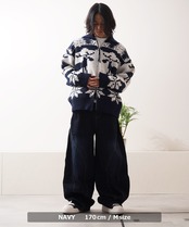 ◆ノルディック ルーズ カウチンニット◆jp-100852