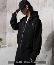 ◆NEW JACK 刺繍 クロップド ZIPパーカー◆gt-7822162