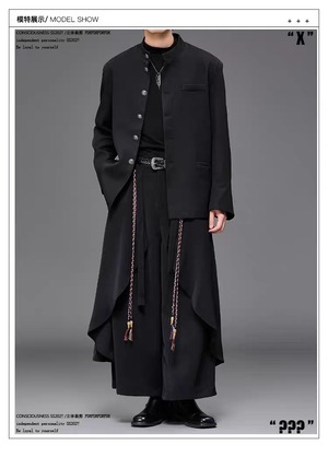 RFDRFD クロップドワイドトラウザーズ