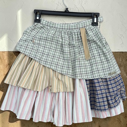 【KIDS】DKNY Patchwork Layered Skirt (Kids 130–140cm)