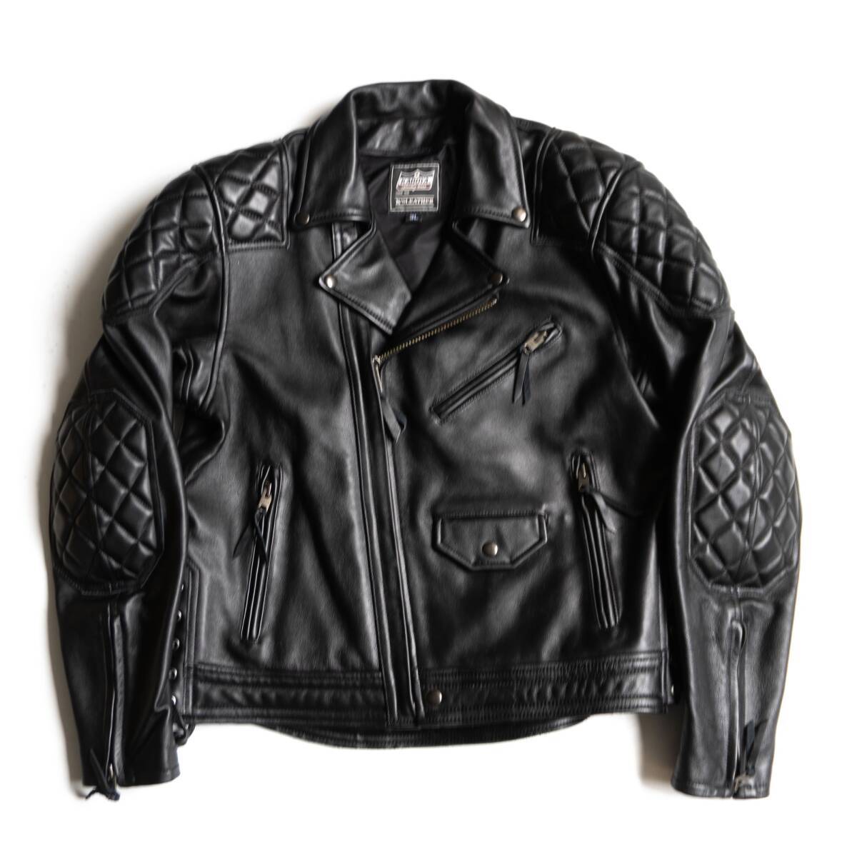 80s〜 NUMAC LEATHER CRAFT LEATHER SPORTS JACKET OLD VINTAGE