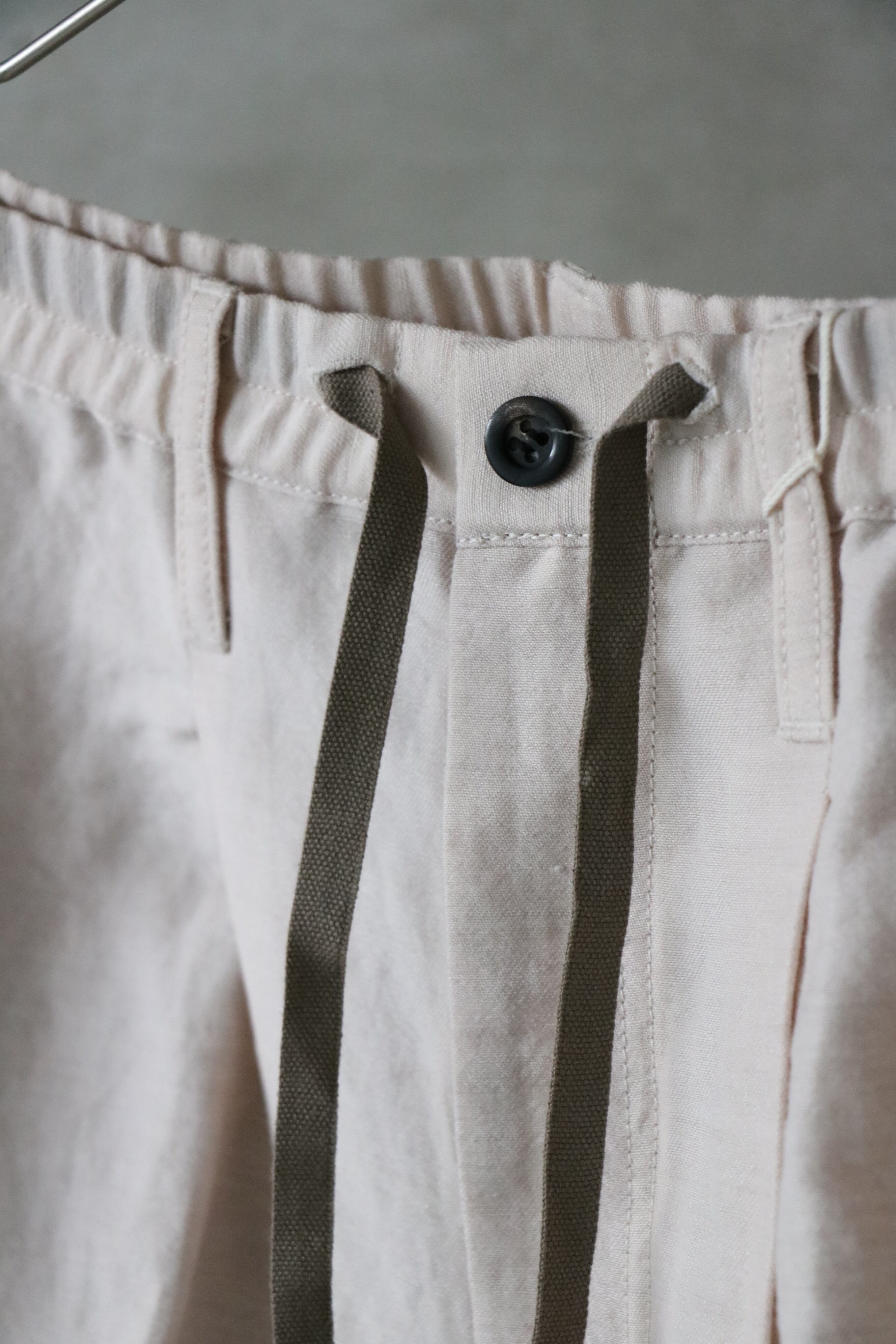 Ancellm / W/L WIDE EASY TUCK SLACKS / ANC-PT62 / アンセルム ウール 