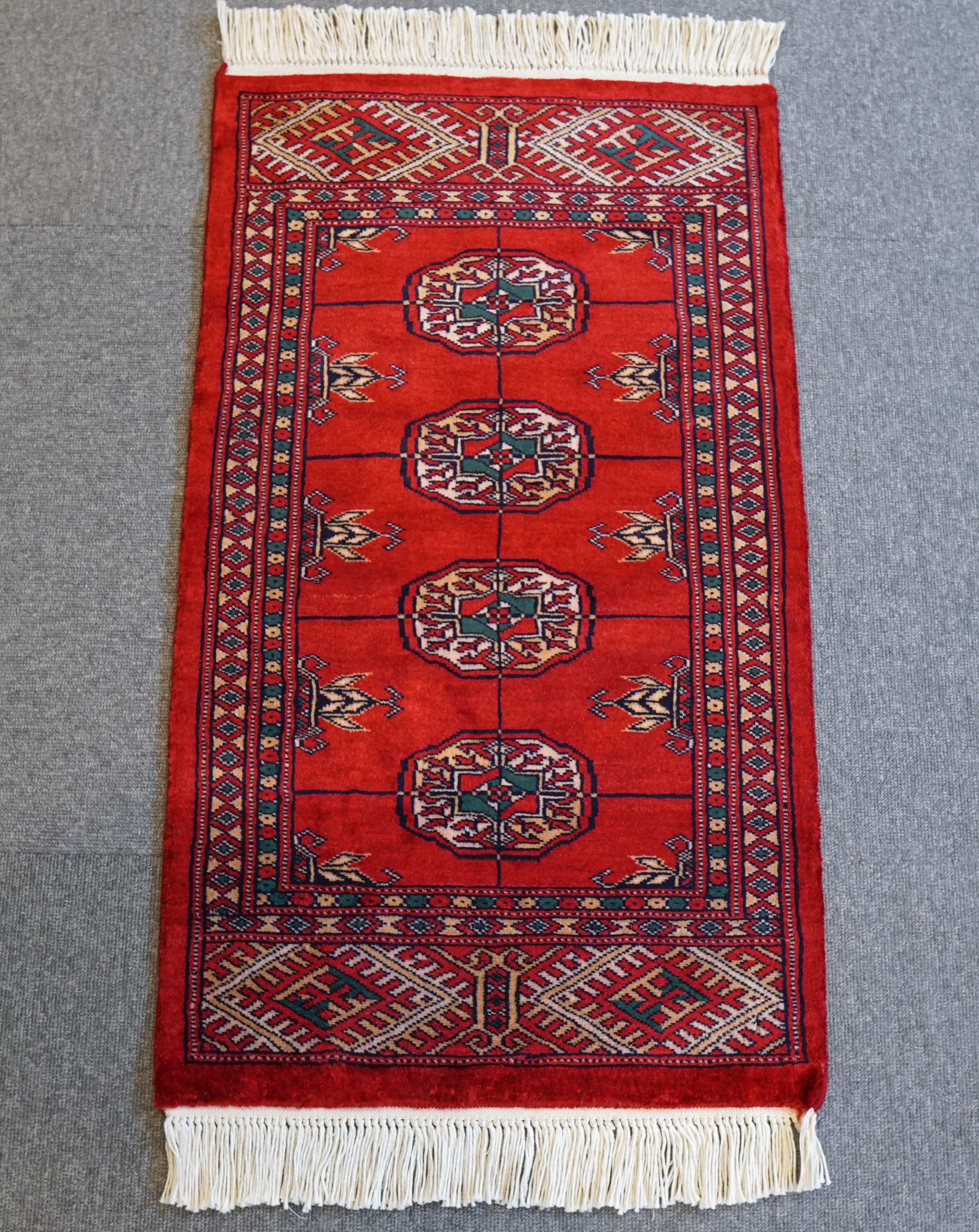 156×90cm パキスタン手織り絨毯 Fine quality パキスタン手織り絨毯