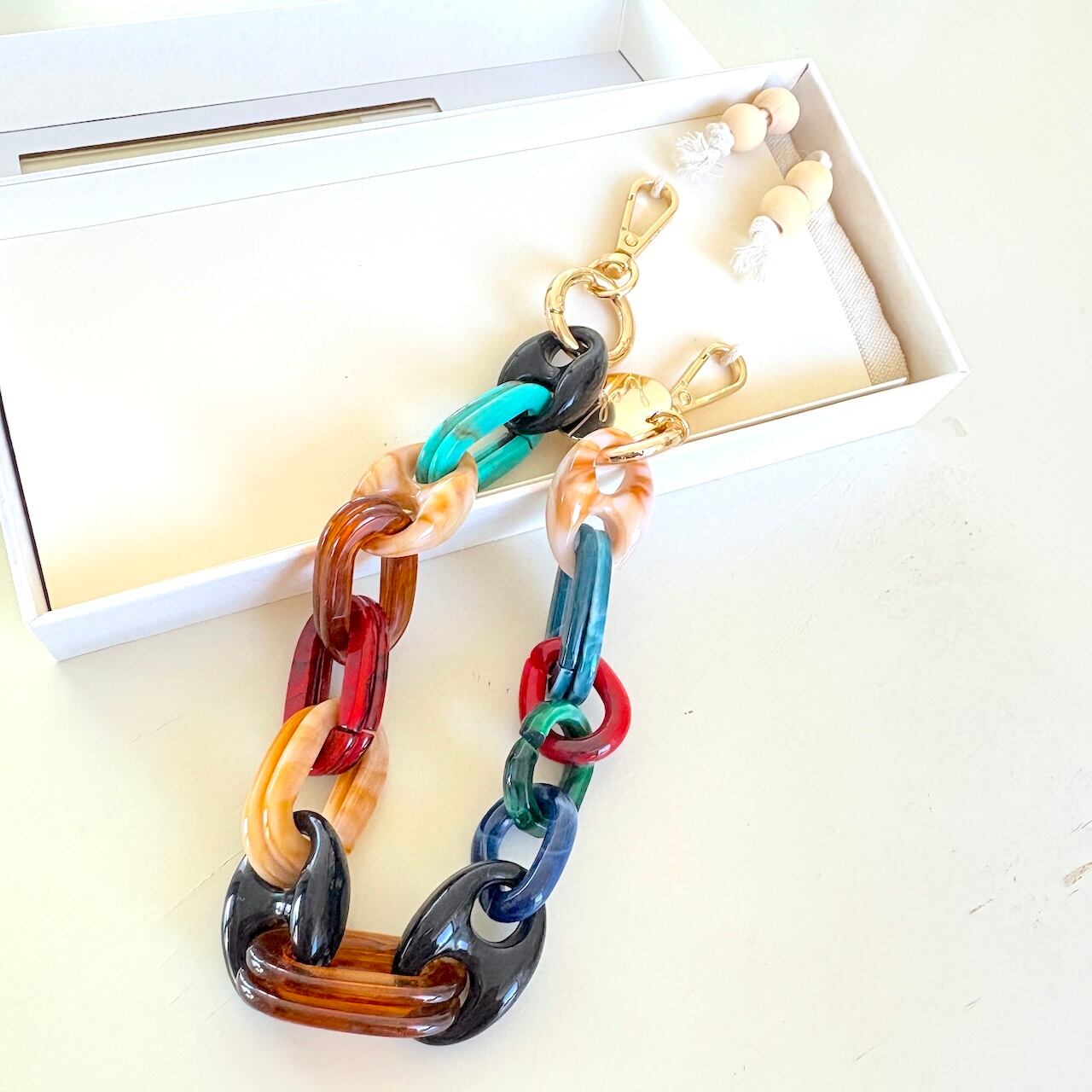 AMBRE MULTICOLORE アンブル・マルチカラー】40cm ラコック