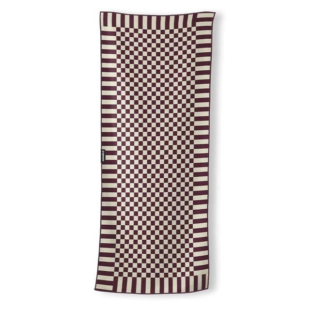 THE NOMADIX（ノマディックス）THE NOMADIX TOWEL  -Checked Out/Burgundy 　高吸水タオル