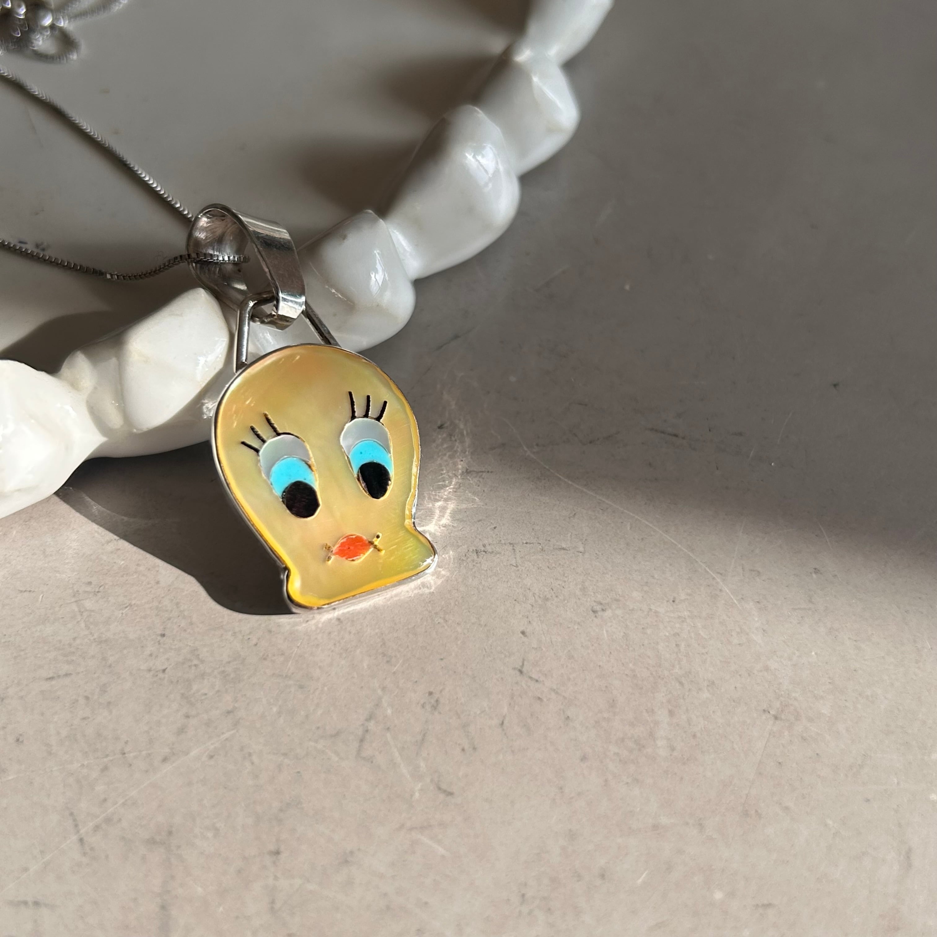 Lucy vintage silver