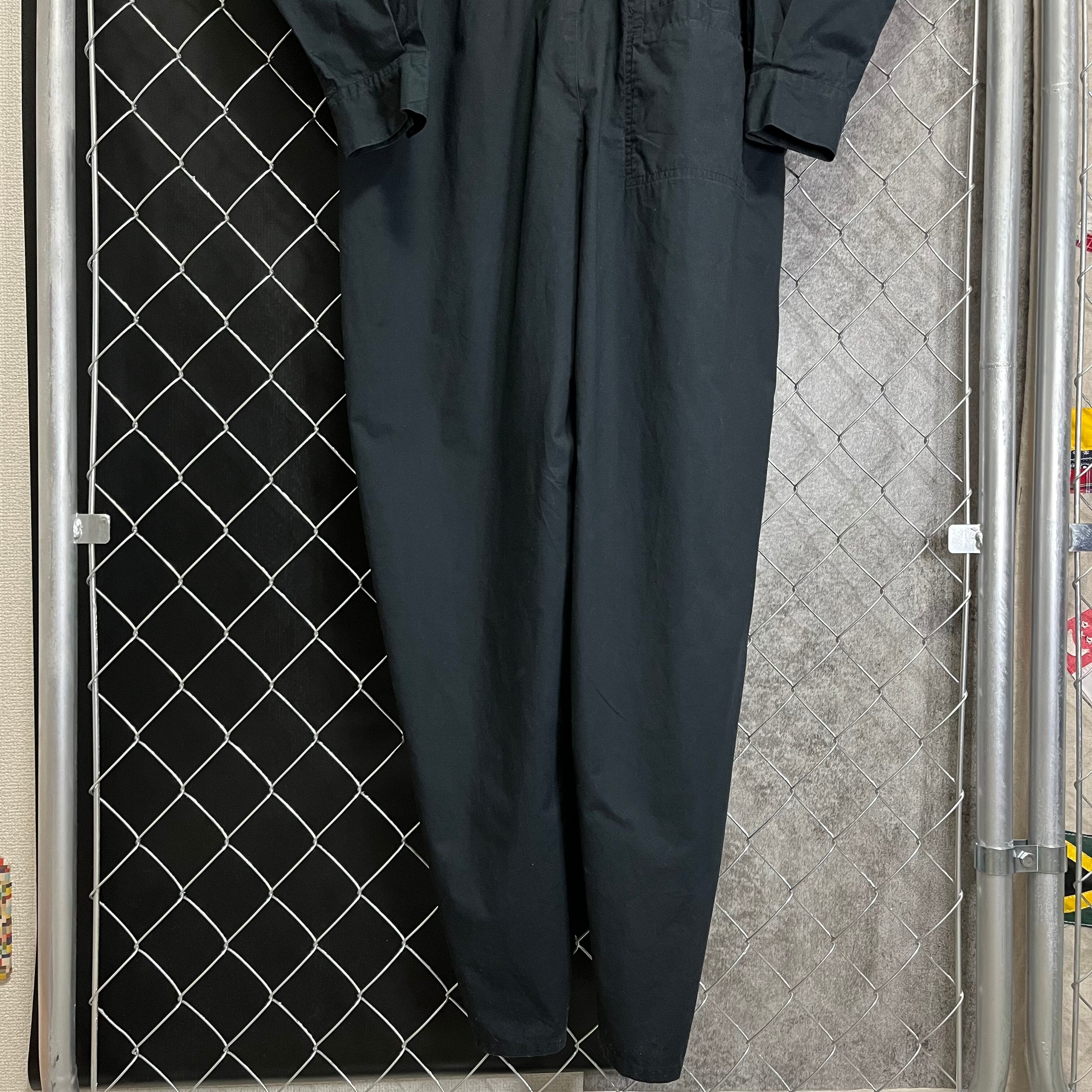 Calvin Klein sport ジャンプスーツ メンズXL相当 黒 つなぎ 古着