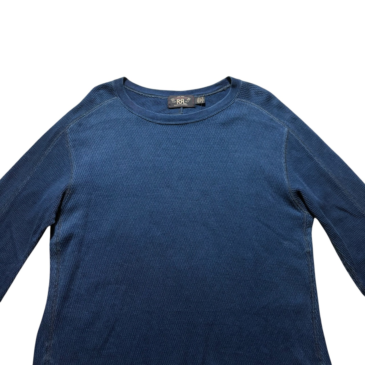 RRL indigo thermal shirt