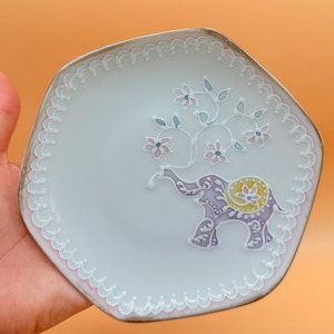 インド象 お菓子皿 1