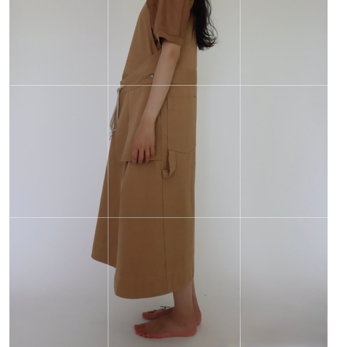 ASEEDONCLOUD/アシードンクラウド Merchant Apron Dress/ マ－チャント