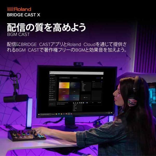 ローランド Roland BRIDGE CAST X/HDMIビデオキャプチャ/ゲーミングDAC