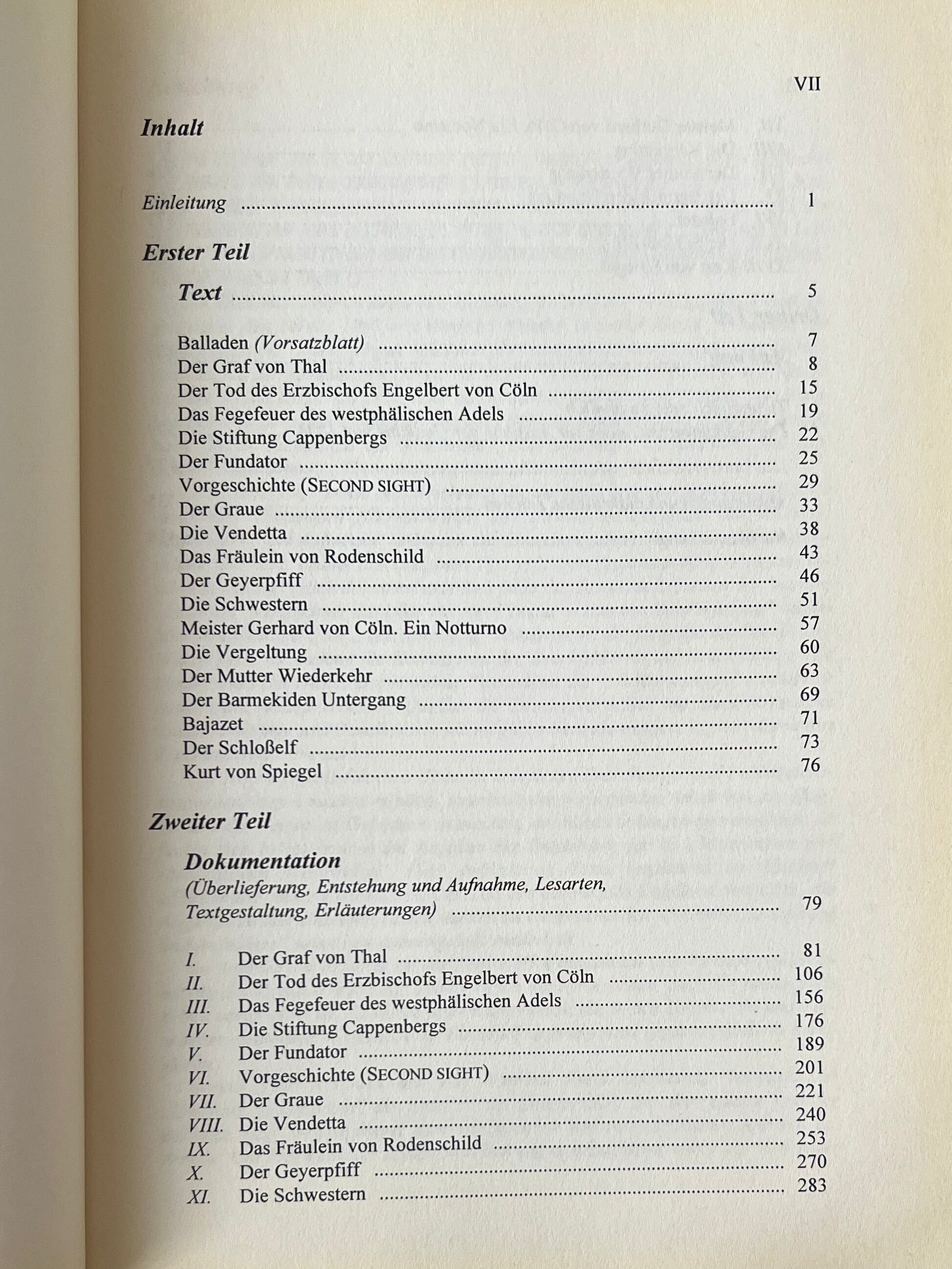 Anette von Droste-Hülshoff. Die Balladen Text/Dokumentation / Thomas F. Schneider / Universitätsverlag rasch Osnabrück