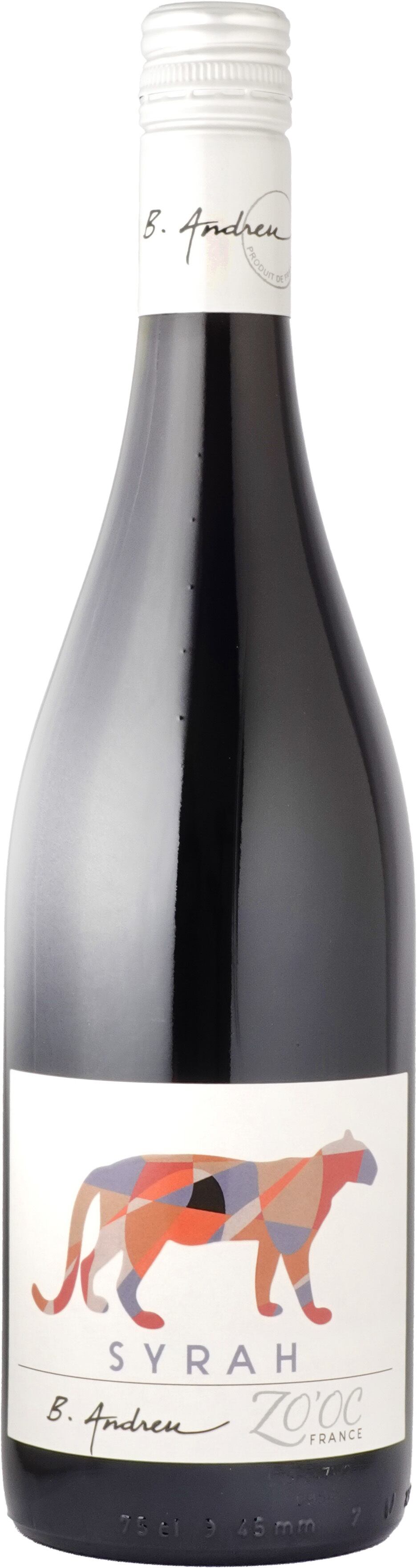 ゾック・シラー　24　メゾン・ブルーノ・アンドリュー　ZO’OC Syrah　24　Maison Bruno Andreu