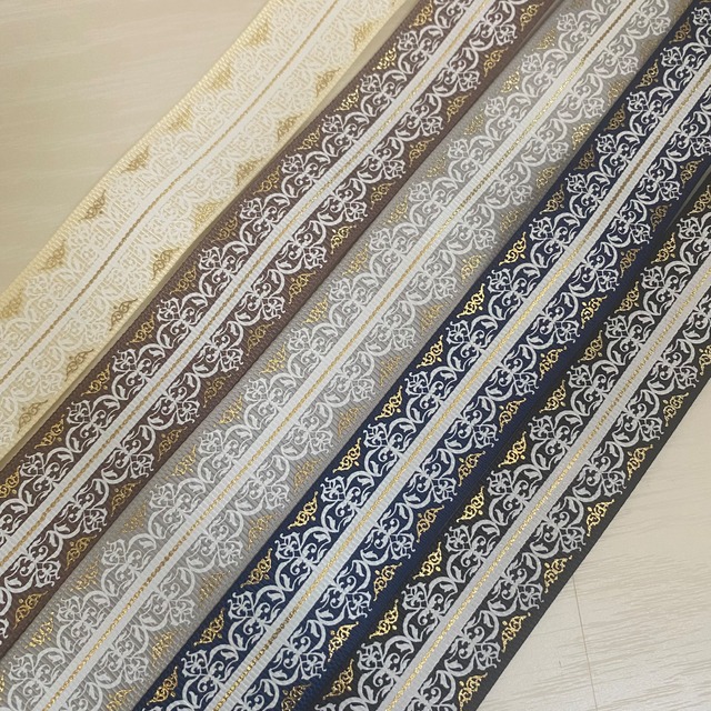 25mmグログラン5色セット【Lace C】