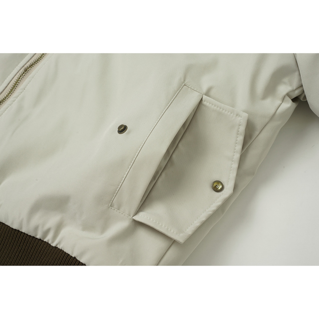 【暖かさUP】VINTAGE ストリート ファー 刺繍 中綿ジャケット T2371