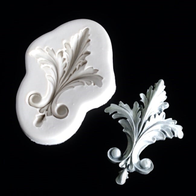 フルール ド リス 紋章a シリコンモールド | シリコンモールド・クレイ