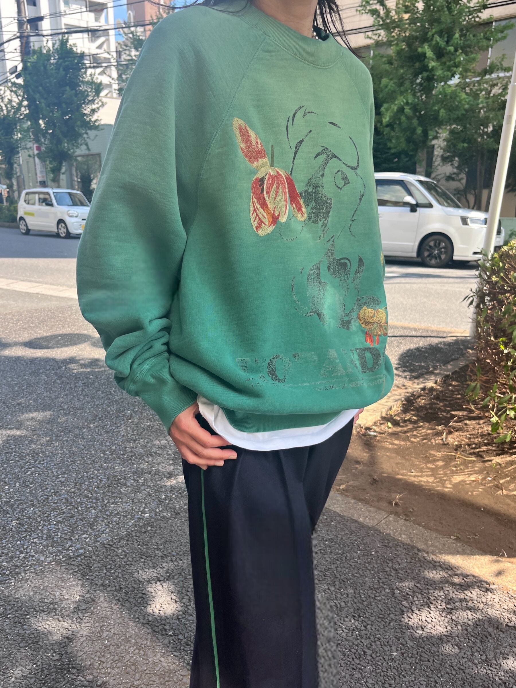 KHOKI [VINTAGE FINISHED SWEATSHIRTS] | LILLY DEL SALONE