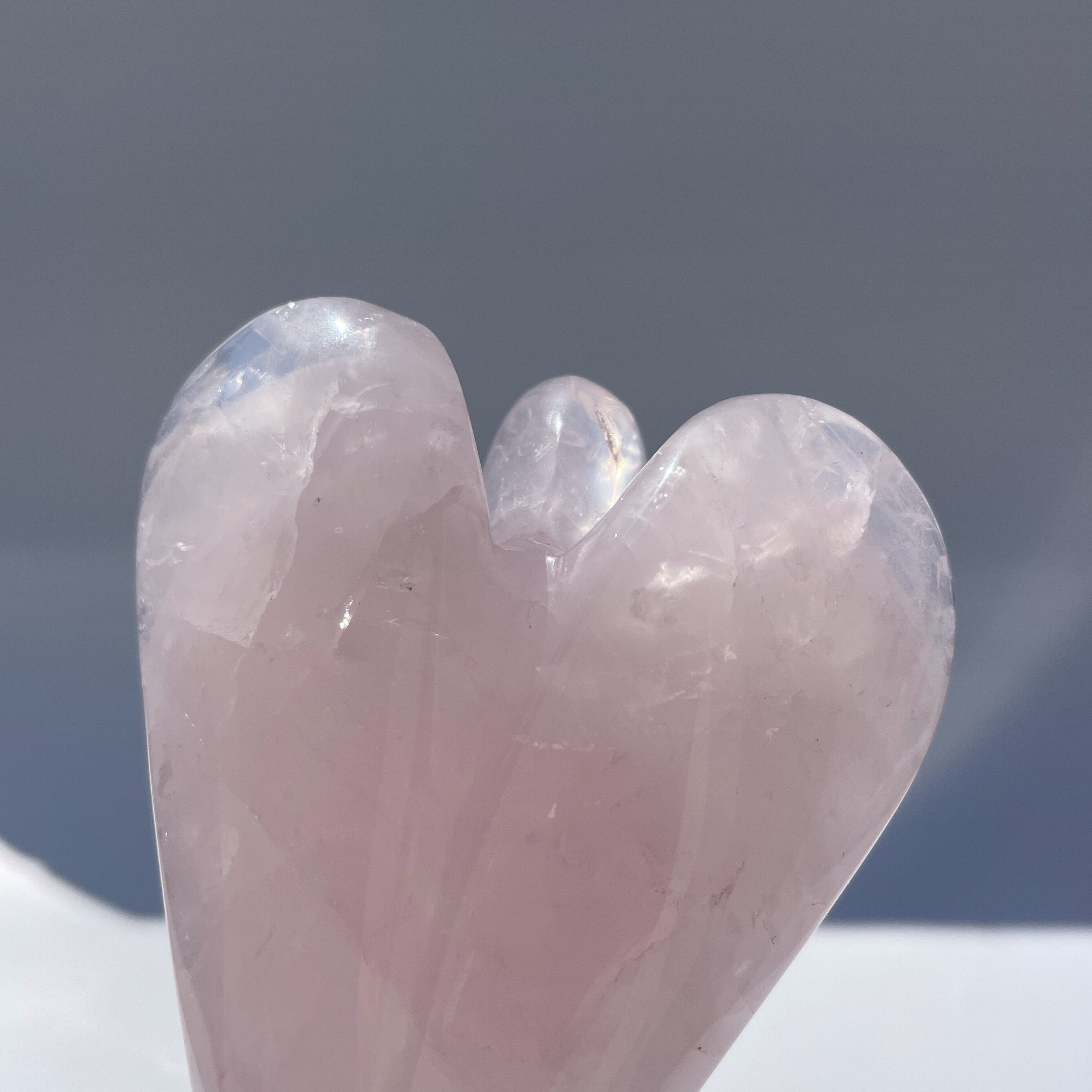 ローズクォーツ エンジェル32◇ Rose Quartz ◇天然石・鉱物
