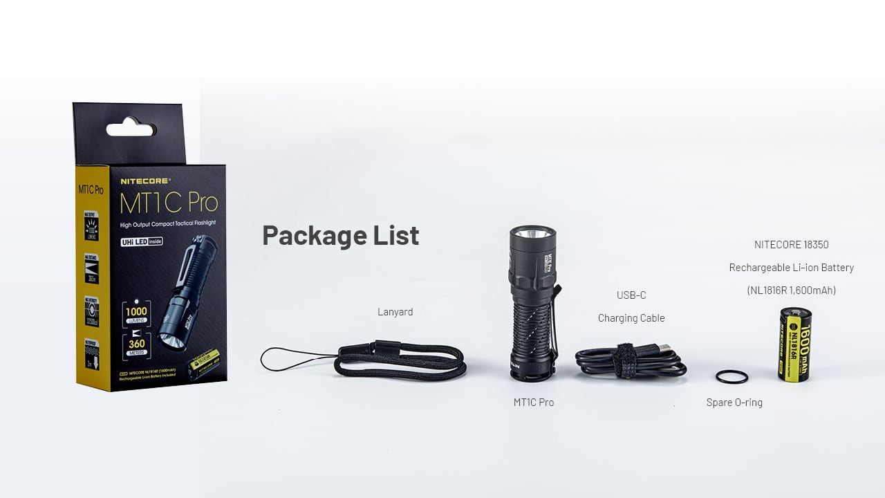 MT1C Pro | MAKANATS (NITECORE 日本国内代理店)