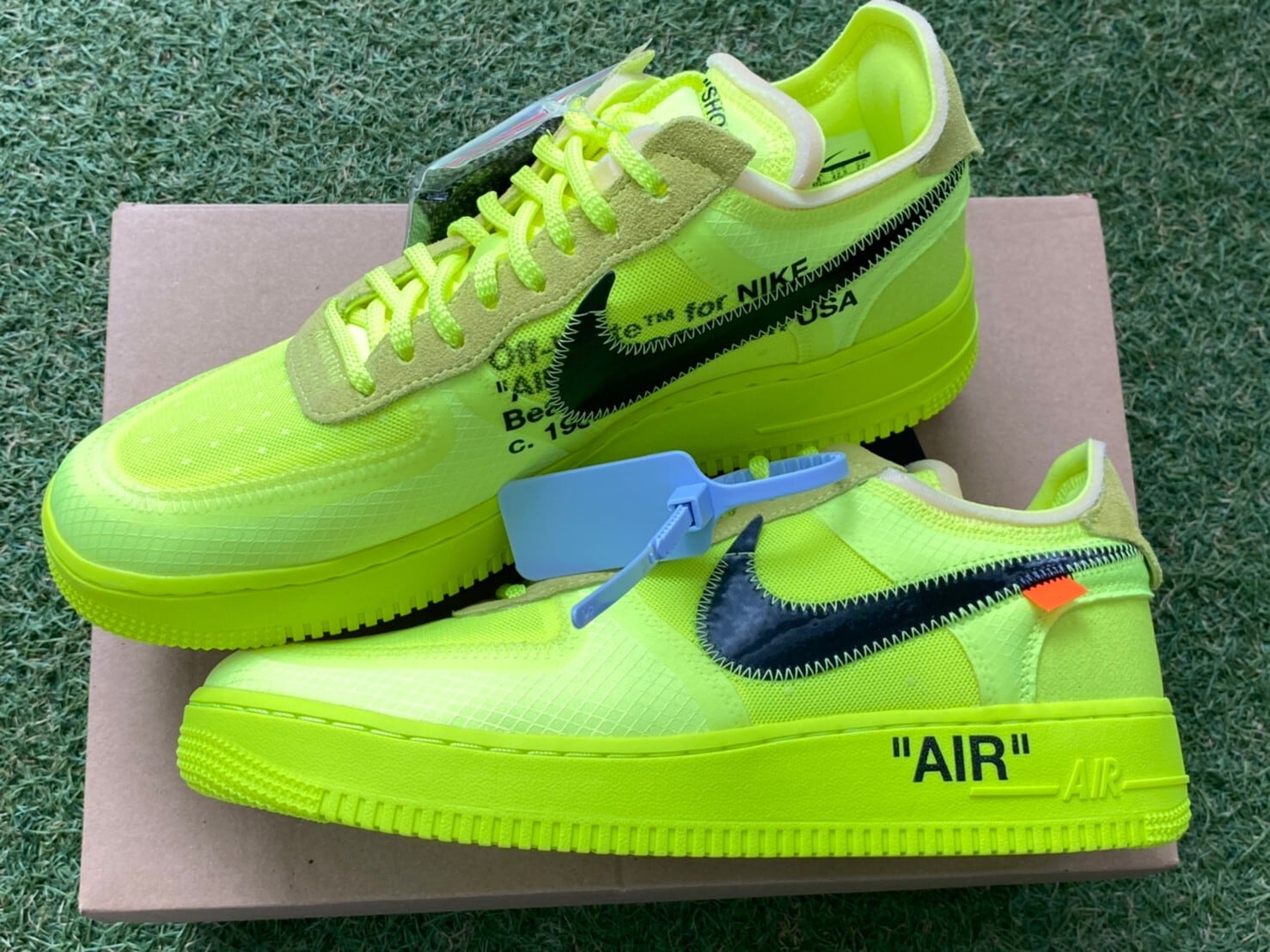 NIKE × OFF-WHITE THE 10: AIR FORCE 1 LOW VOLT AO4606-700 27cm 47300 | BRAND  BUYERS OSAKA