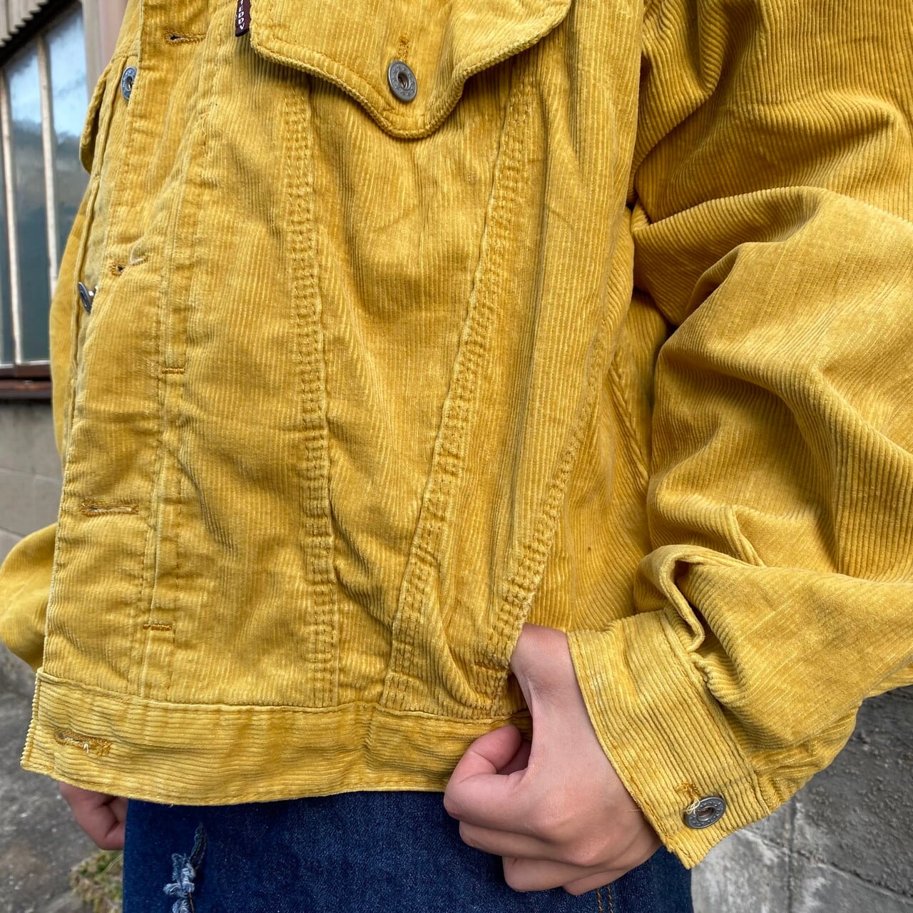 ストレート　S 黄色　イエロー　yellow 22ss 新品 needles 5