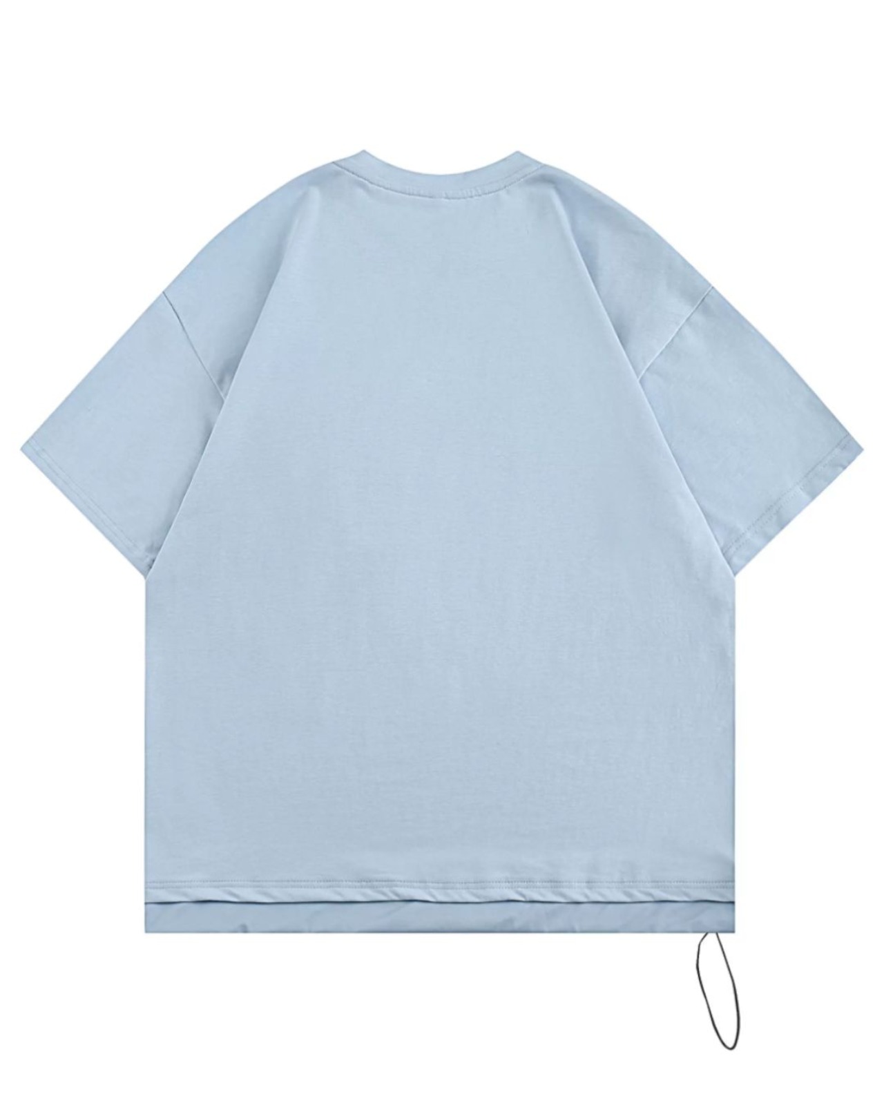 フラップポケットドローストリング半袖Tシャツ　S0548