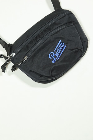 LOGO 2way Shoulder Bag [BLACK/BLUE]